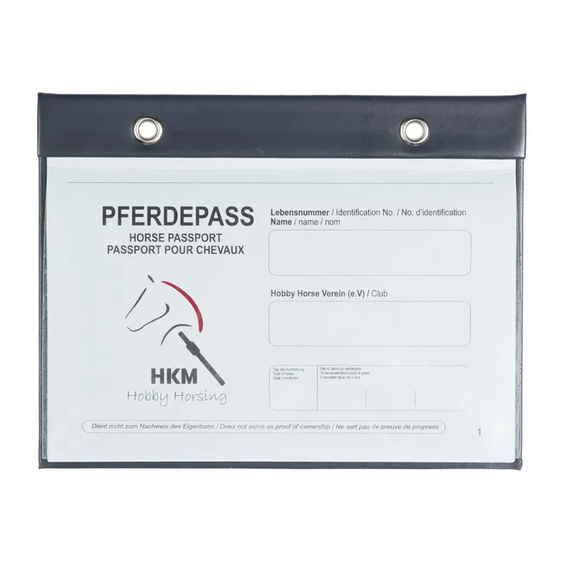 HKM Hobby Horse Toy Passport