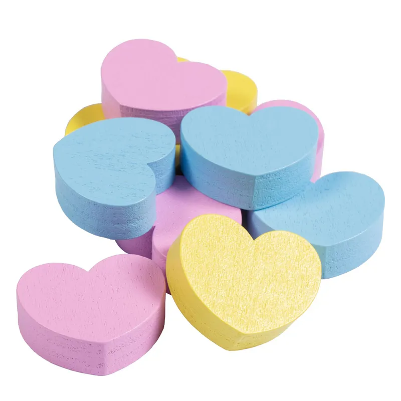 HKM Hobby Horse Toy Wooden Food Treats - Hearts