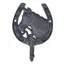 HKM Cast Iron Bridle Hook - Horse Shoe