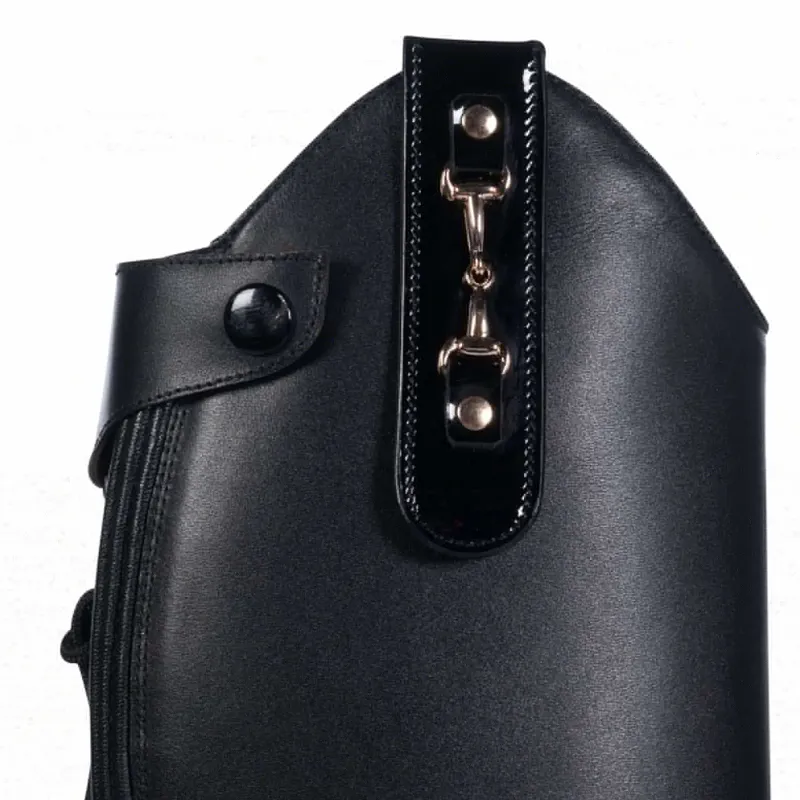 HKM Ida Riding Boot Accessory Clip - Black-2