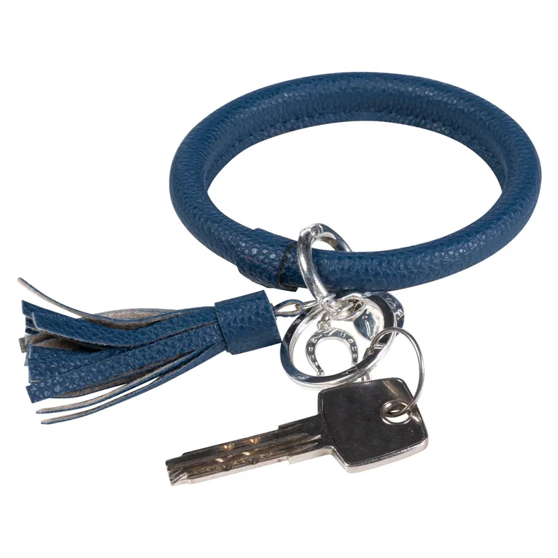 HKM Bracelet with Keychain - Navy/Silver-1