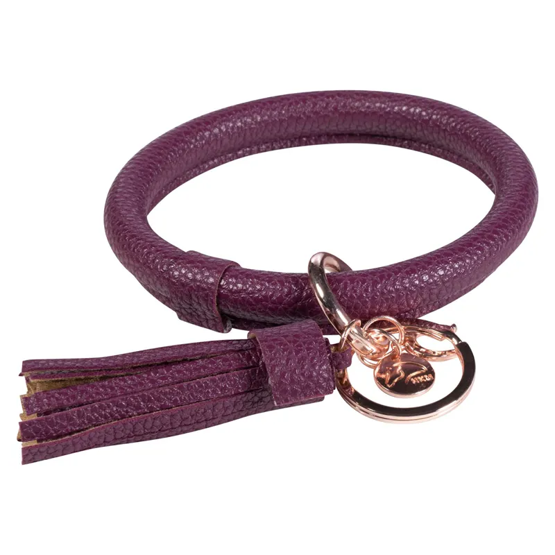 HKM Bracelet with Keychain - Dark Lilac
