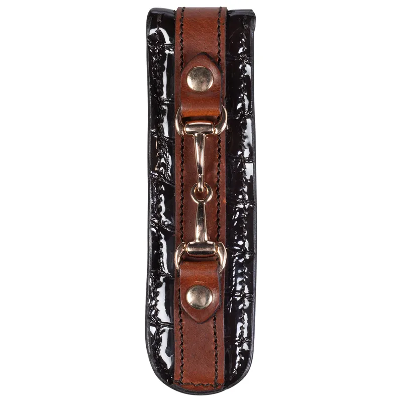 HKM Viola Riding Boot Accessory Clip - Brown