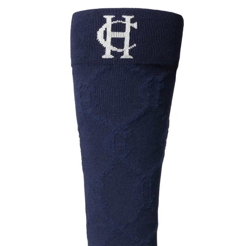 Holland Cooper Tall Riding Socks - Ink Navy-3