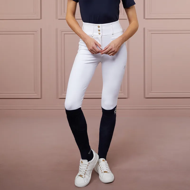 Holland Cooper Tall Riding Socks - Ink Navy-8