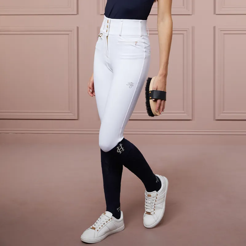 Holland Cooper Tall Riding Socks - Ink Navy-6