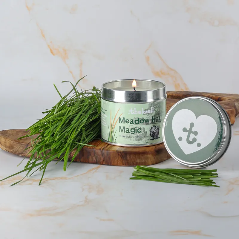 Hy Equestrian Thelwell Candle - Meadow Hay Magic-2
