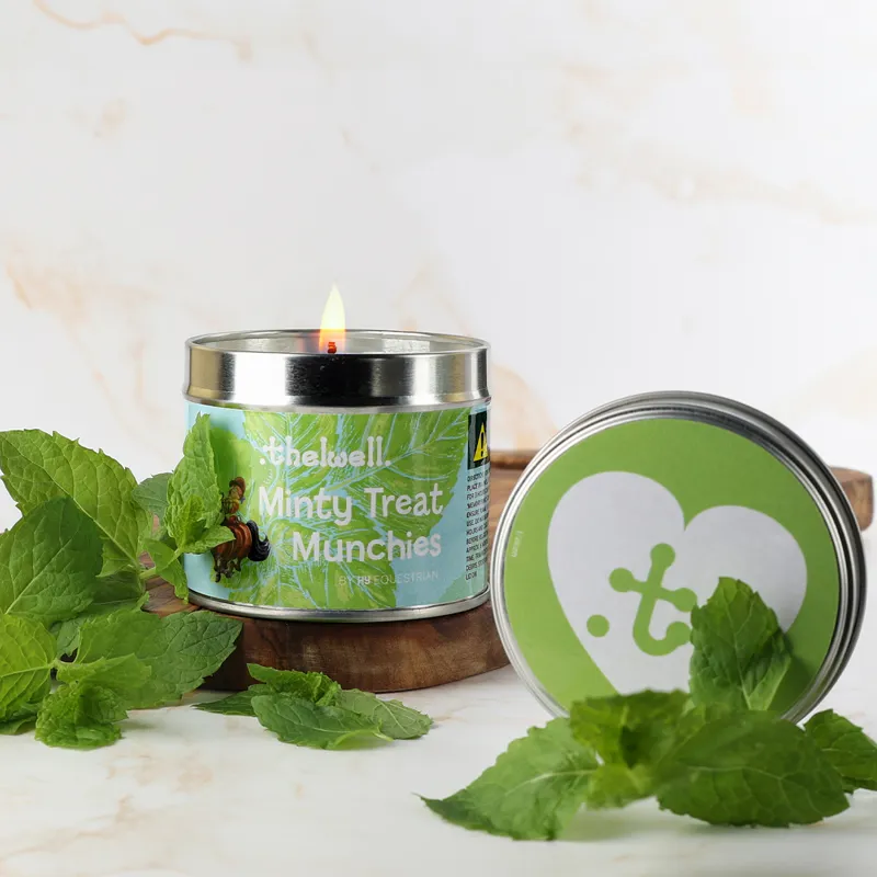 Hy Equestrian Thelwell Candle - Minty Treats Munchies-2