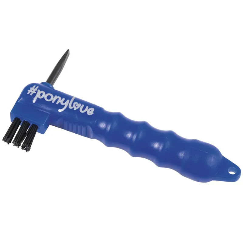 HAAS Ponylove Joker Hoof Pick - Blue