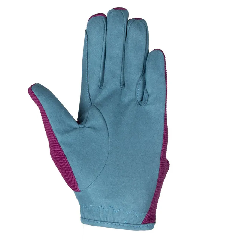 Hy Equestrian Thelwell Junior Riding Gloves - Pony Friends-2