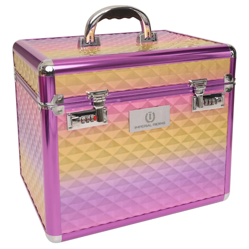 Imperial Riding Shiny Small Grooming Box - Unicorn