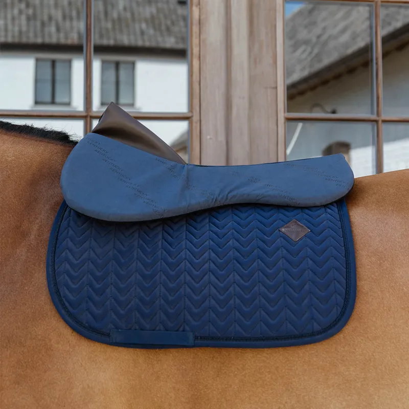 Kentucky Correction Impact Half Pad - Navy