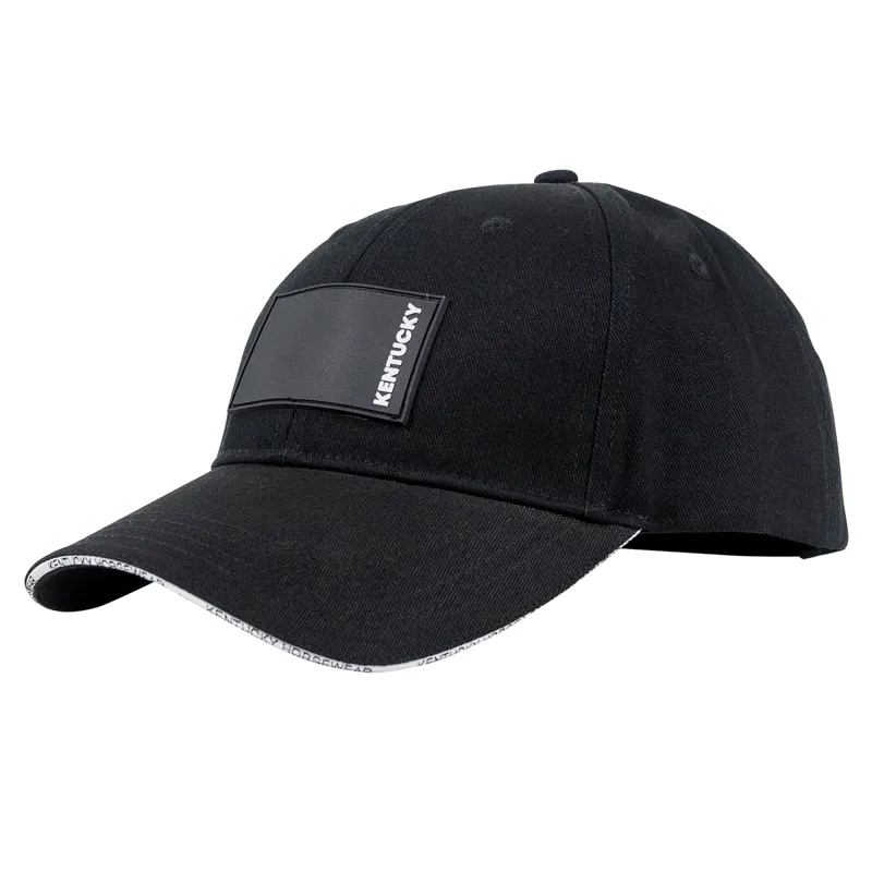 Kentucky Rubber Logo Baseball Cap - Black-2
