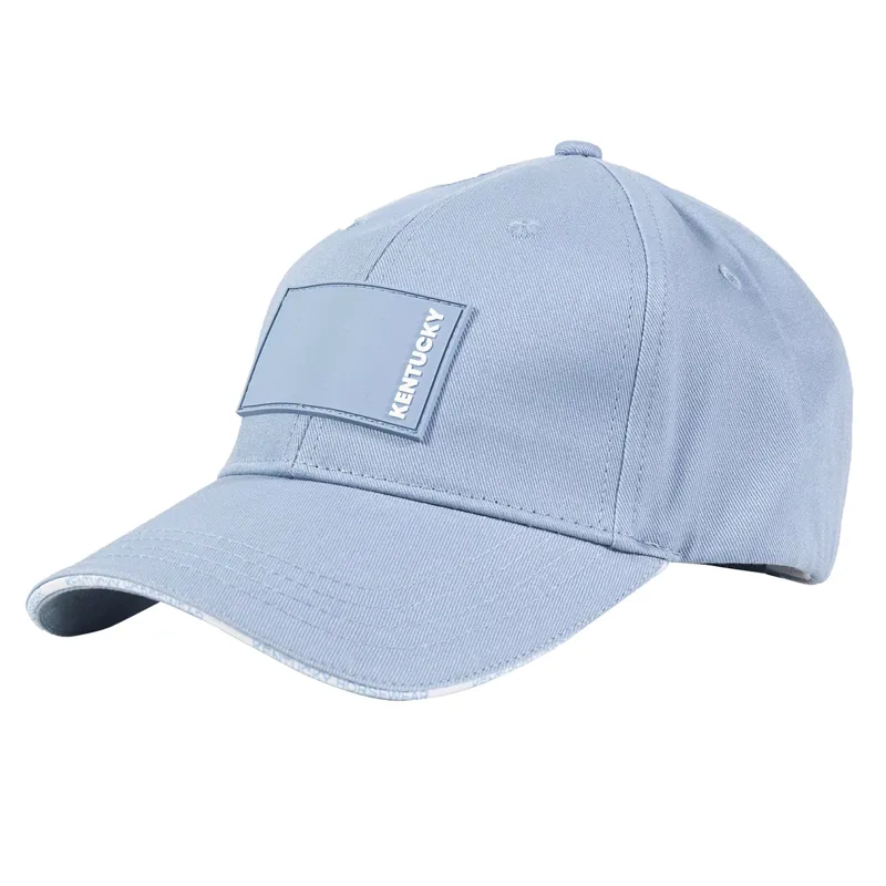 Kentucky Rubber Logo Baseball Cap - Light Blue-1