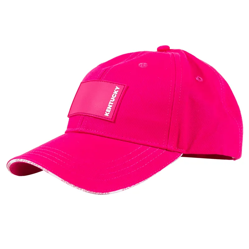 Kentucky Rubber Logo Baseball Cap - Pink-1