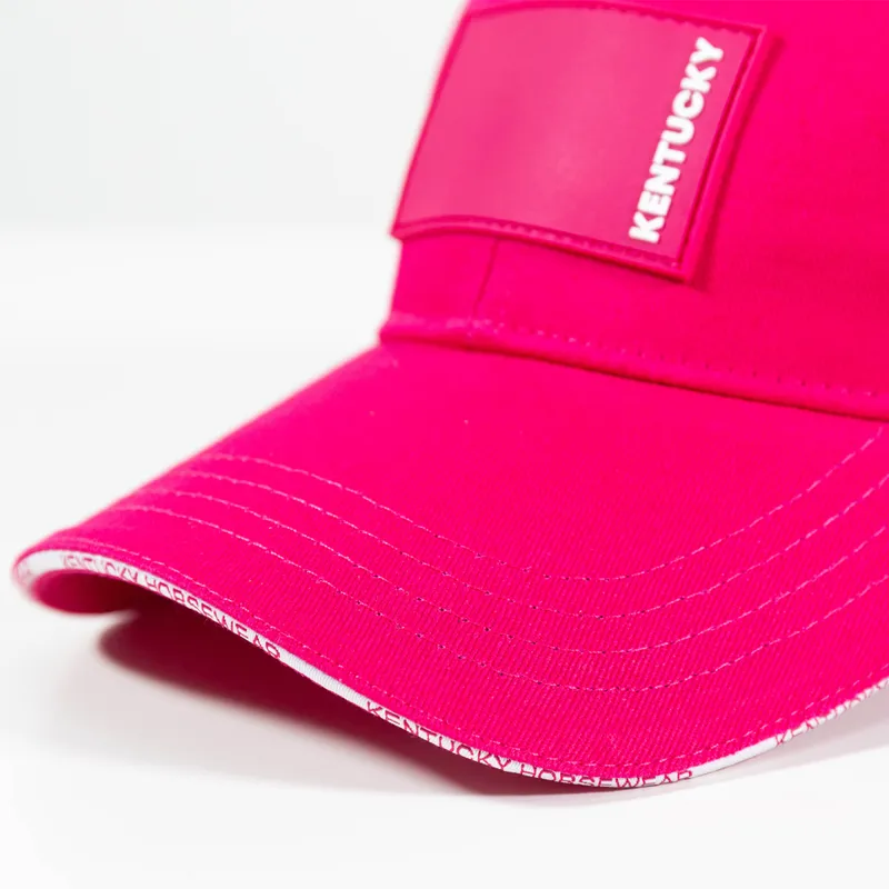 Kentucky Rubber Logo Baseball Cap - Pink-2