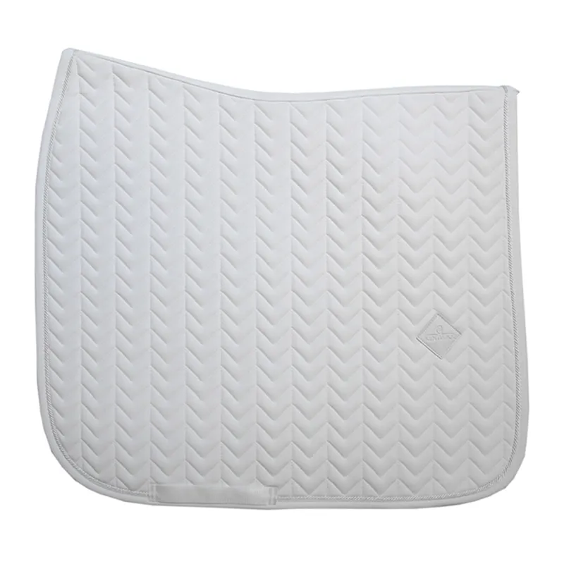 Kentucky Fishbone Jumping Saddlecloth - White