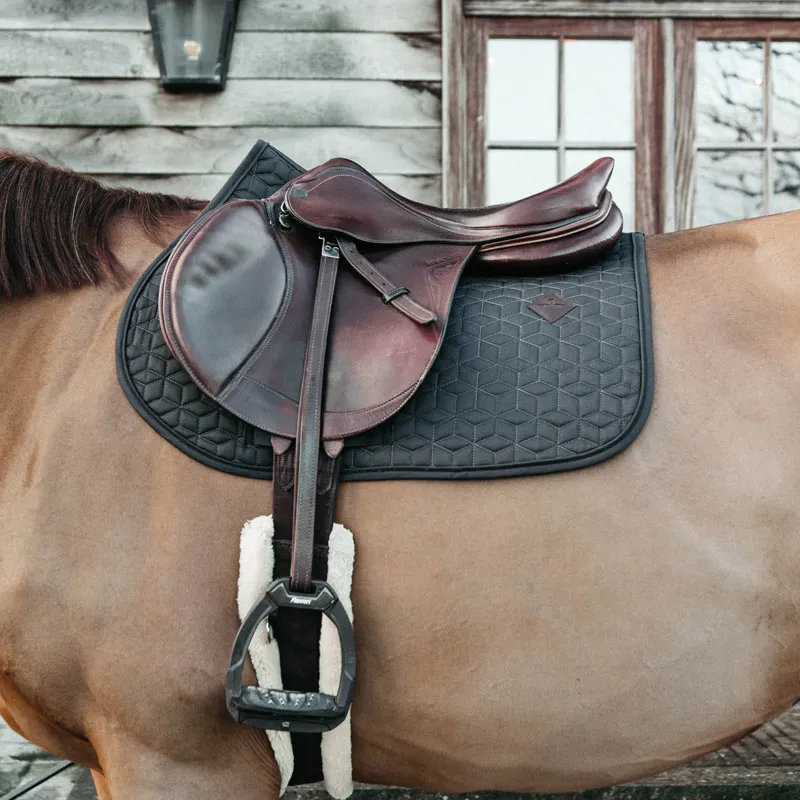Kentucky Classic Jumping Saddlecloth - Grey-3