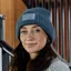 Kentucky Rubber Logo Beanie Hat - Light Blue
