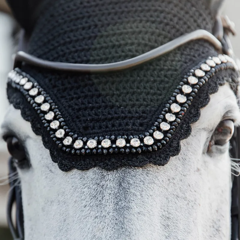 Kentucky Wellington Big Stone/Pearl Fly Veil - Black-1