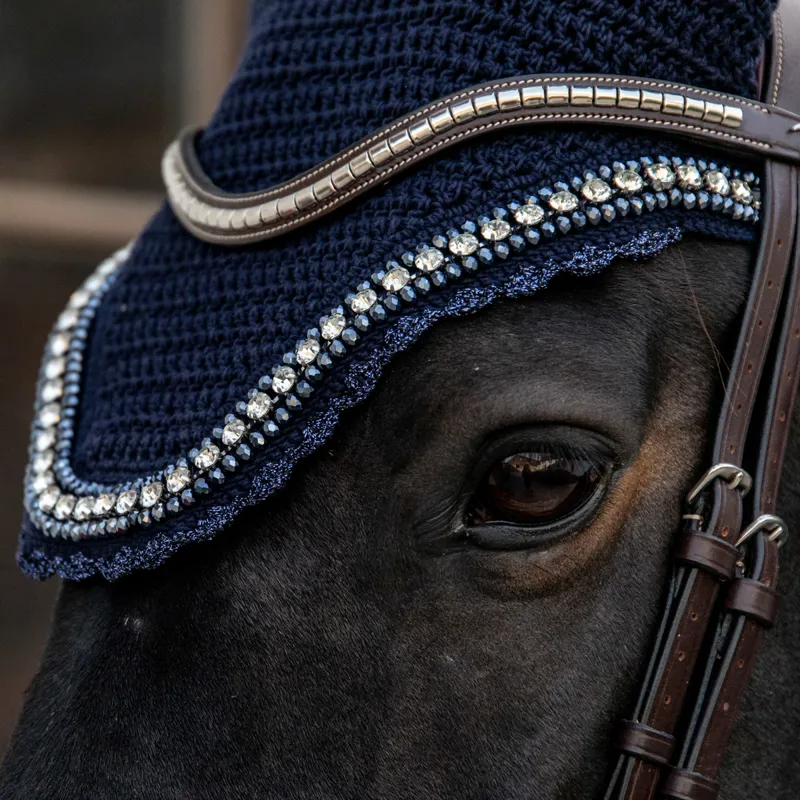 Kentucky Wellington Big Stone/Pearl Fly Veil - Navy-2