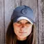 Kentucky Glitter Baseball Cap - Grey