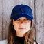 Kentucky Glitter Baseball Cap - Navy