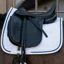 Kentucky Glitter Rope Dressage Saddlecloth - White/Navy