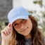 Kentucky Rubber Logo Baseball Cap - Light Blue