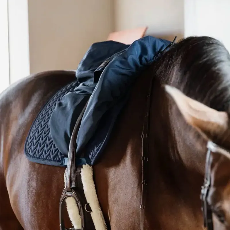 Kentucky Waterproof Dressage Saddle Cover - Navy