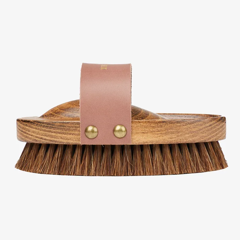 LeMieux Artisan Soft Speckled Body Brush - Brown-1