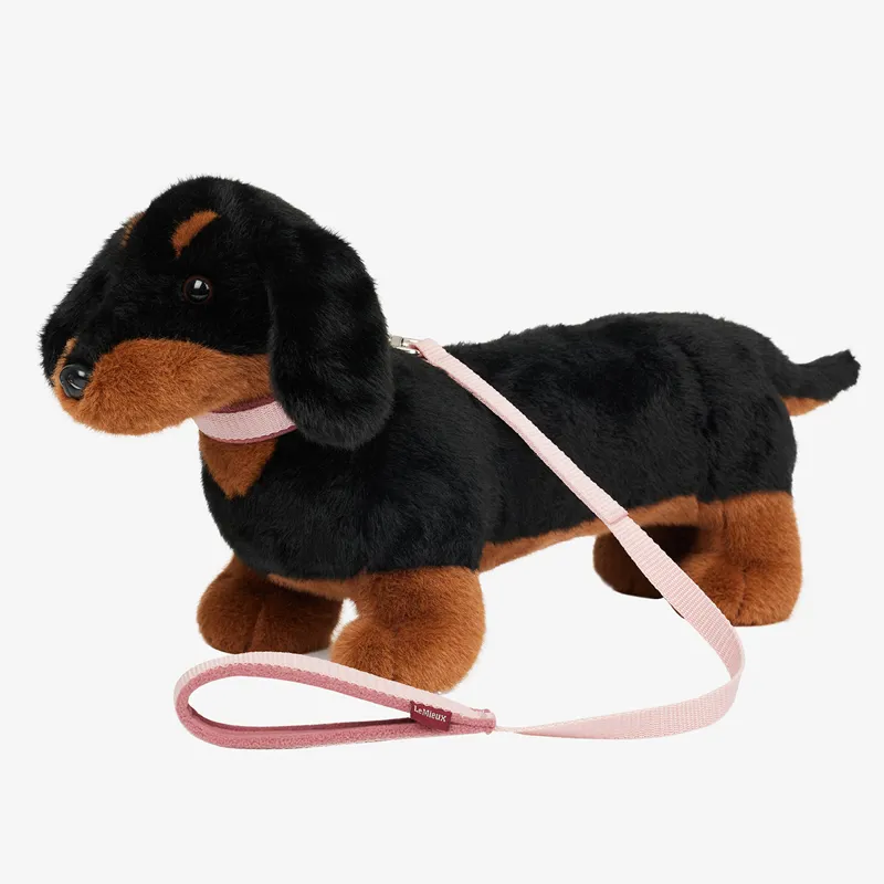 LeMieux Mini Puppy Toy Collar and Lead Set - Pink Quartz-1