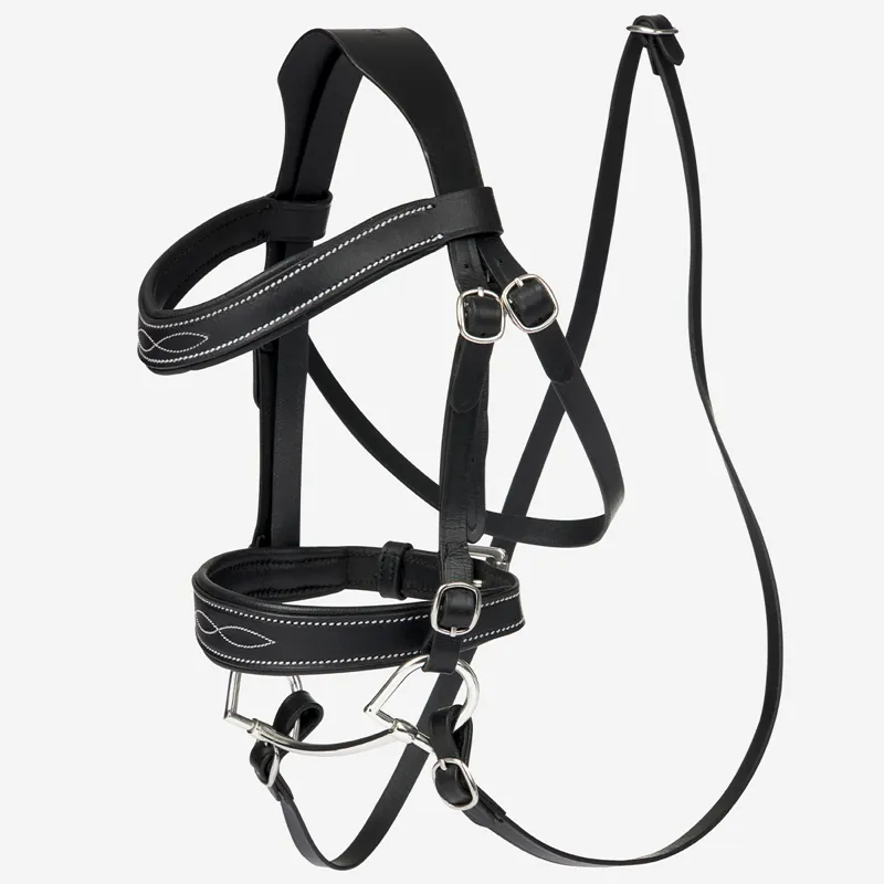 LeMieux Hobby Horse Toy Competition Bridle Black