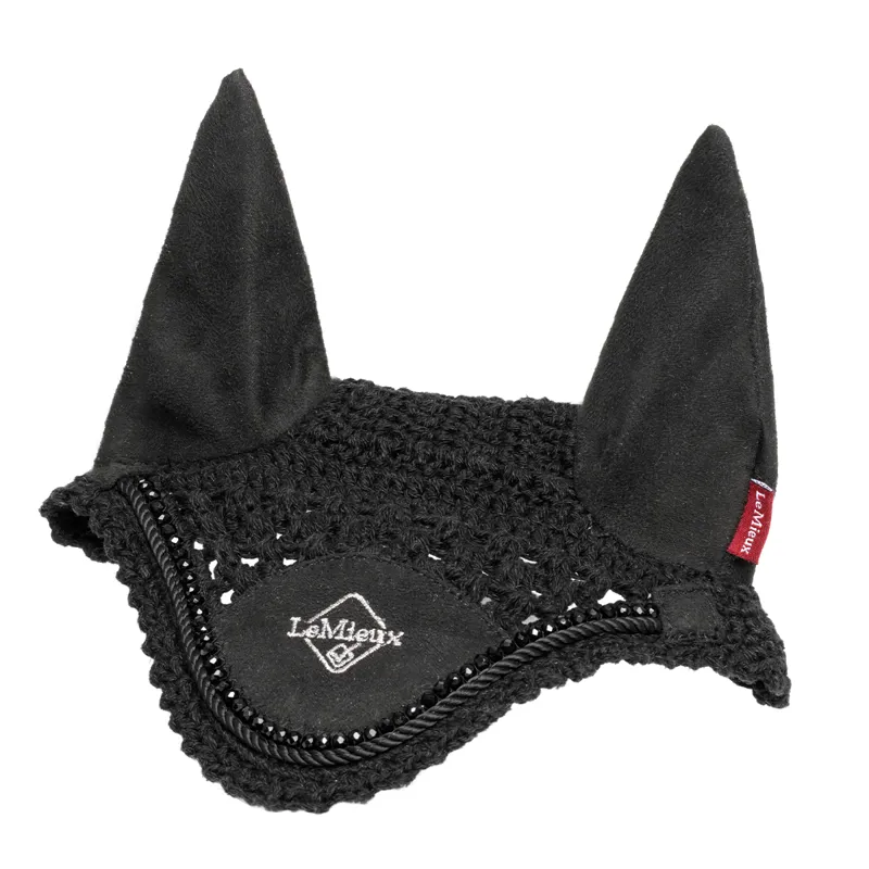 LeMieux Hobby Horse Toy Fly Hood - Black 