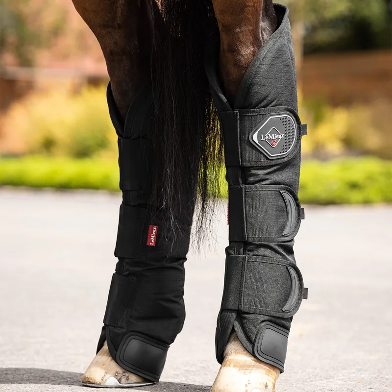 LeMieux Travel Boots - Black-4