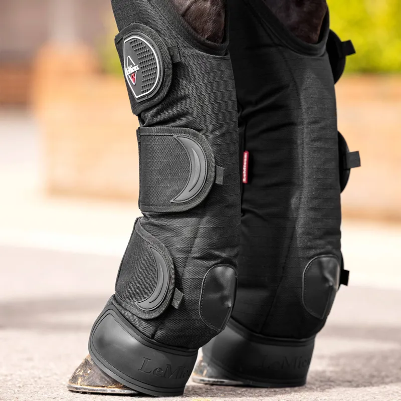 LeMieux Travel Boots - Black-2