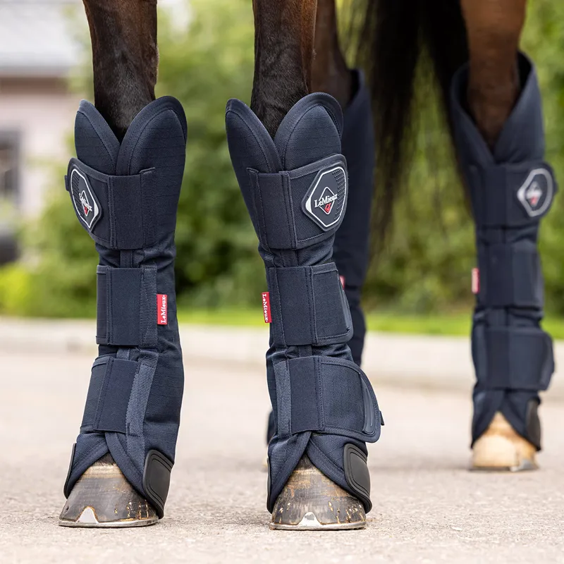 LeMieux Travel Boots - Navy-1