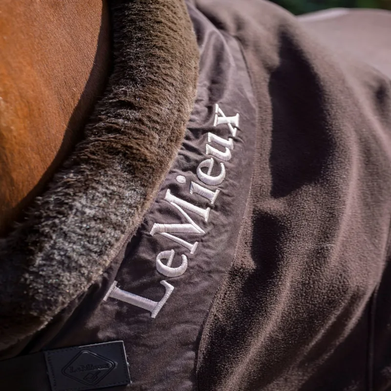 LeMieux Fleece Rug - Mocha-1