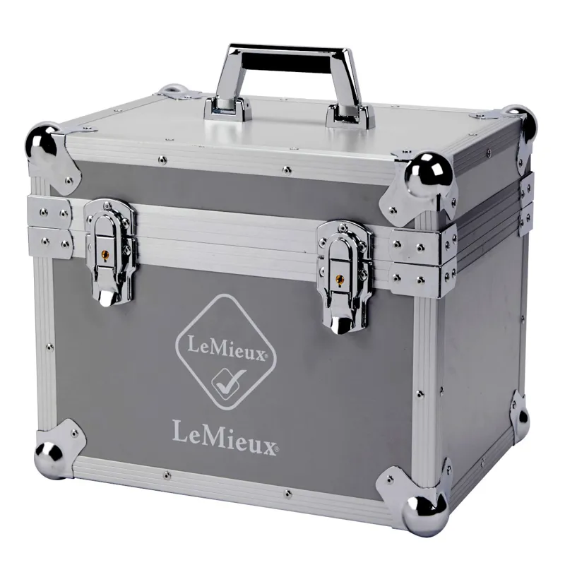 LeMieux Hard Shell Grooming Box - Silver