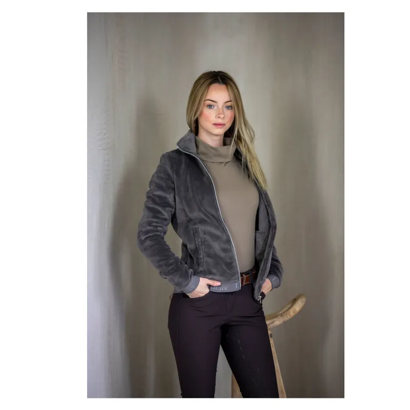 LeMieux Liberte Fleece Jacket - Grey-4