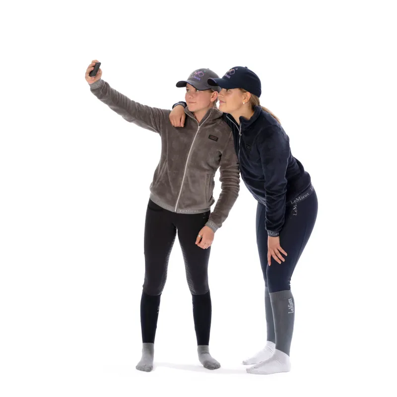LeMieux Liberte Fleece Jacket - Grey-5