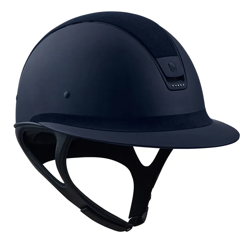 Samshield Miss Shield Limited Edition Riding Hat - Navy/Matt Blue