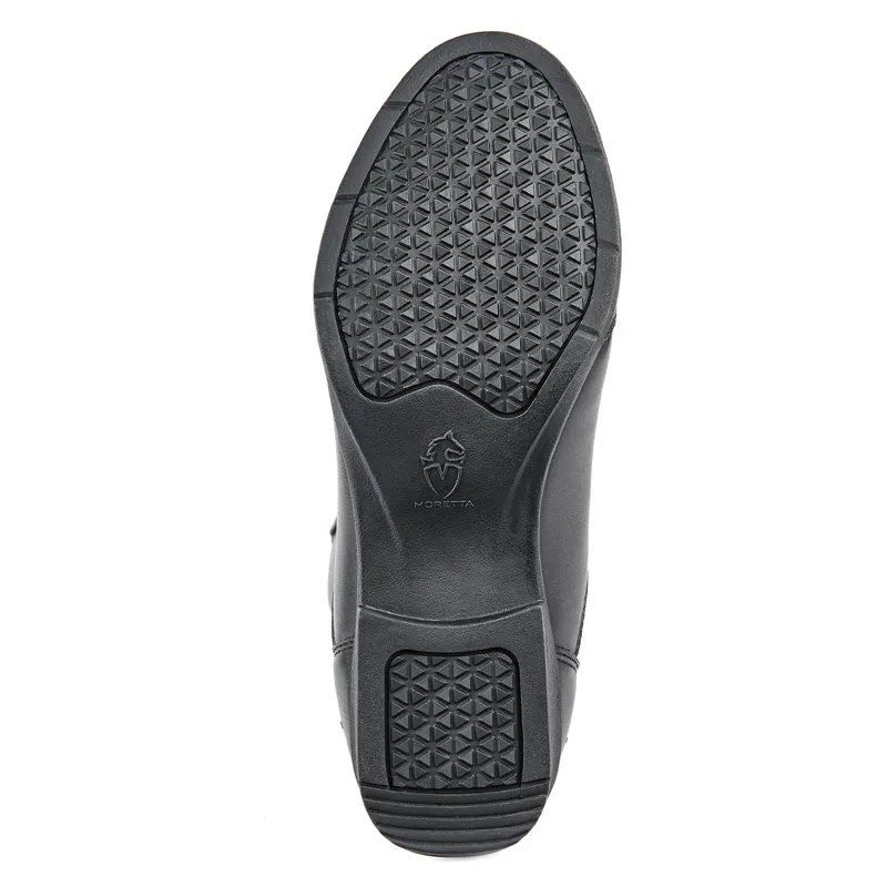 Moretta Gianna Ladies Tall Riding Boots - Tall Height - Black-8