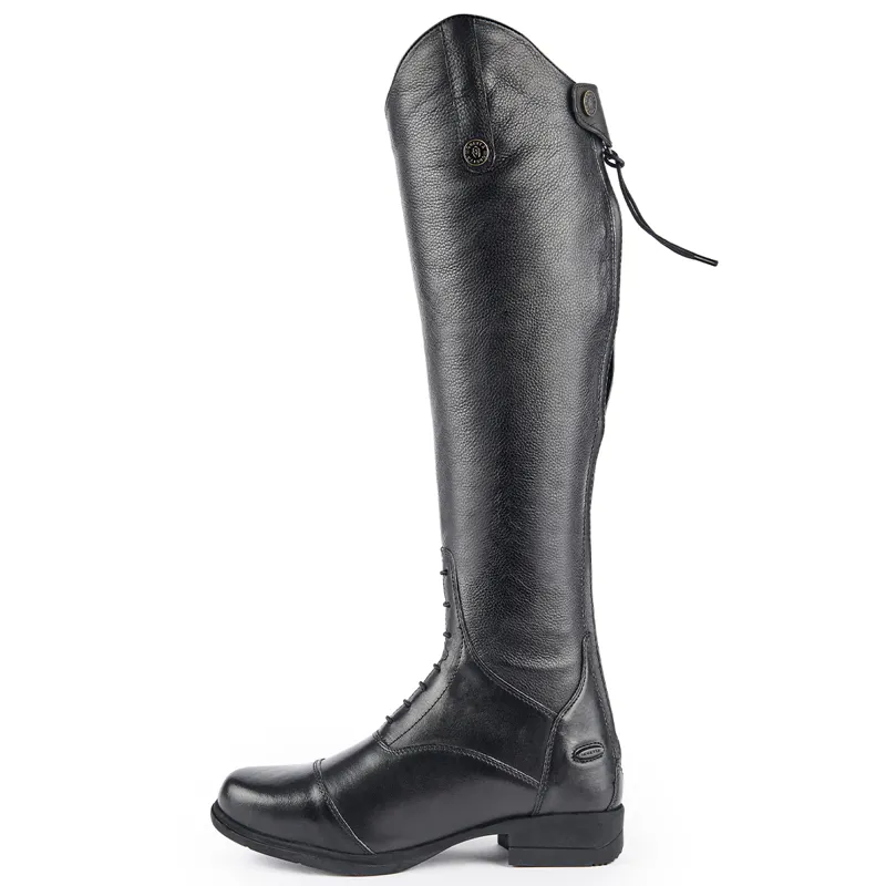Moretta Gianna Ladies Tall Riding Boots - Standard Height - Black-1