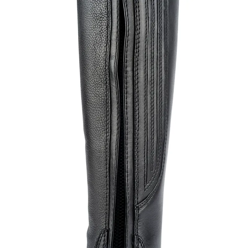 Moretta Gianna Ladies Tall Riding Boots - Tall Height - Black-4