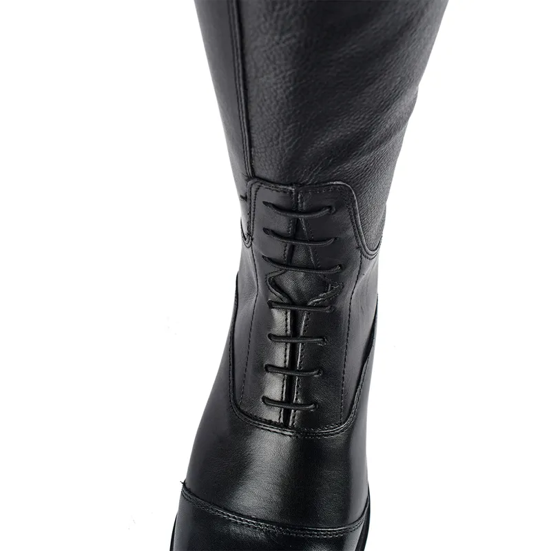 Moretta Gianna Ladies Tall Riding Boots - Short Height - Black-3