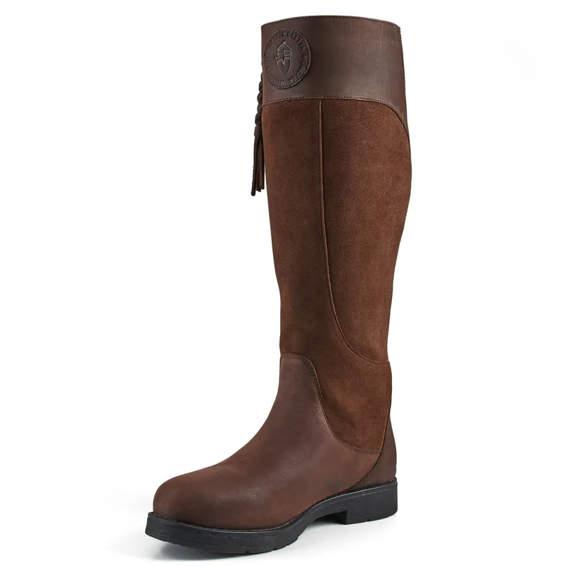 Moretta Varallo Ladies Country Boots - Brown-1