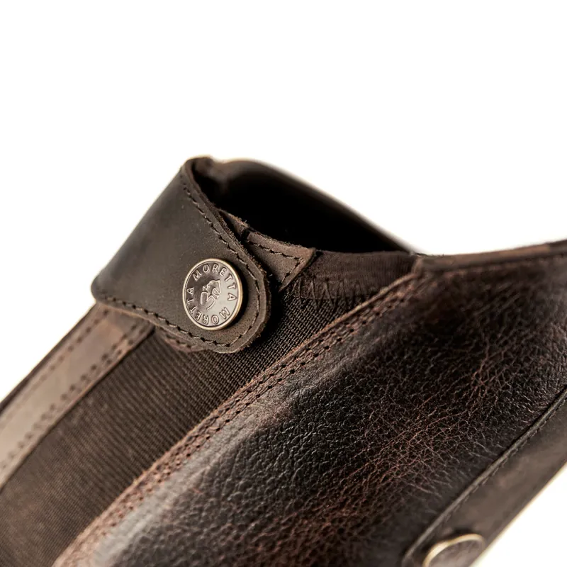 Moretta Ventura Lite Junior Tall Riding Boots - Dark Brown-4