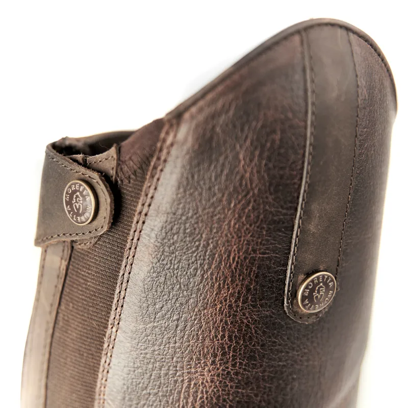 Moretta Ventura Lite Junior Tall Riding Boots - Dark Brown-5