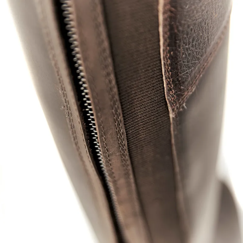 Moretta Ventura Lite Junior Tall Riding Boots - Dark Brown-6